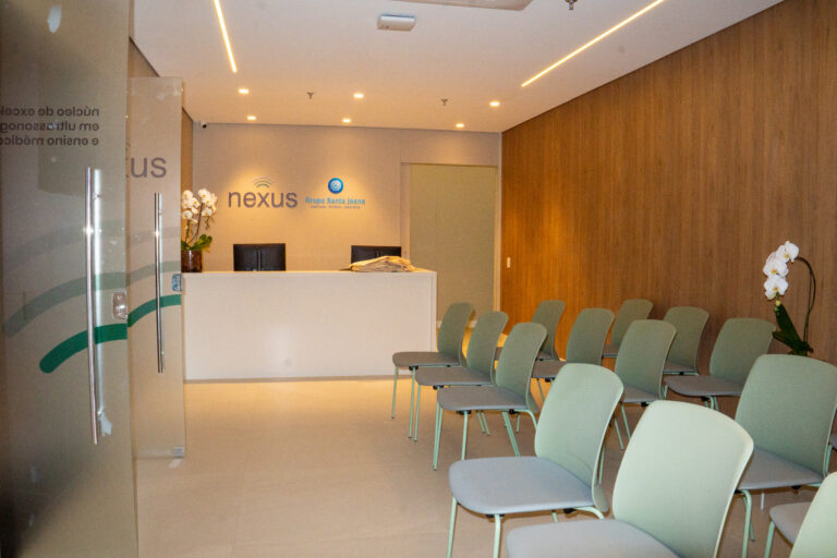Recepção da unidade Nexus São Paulo